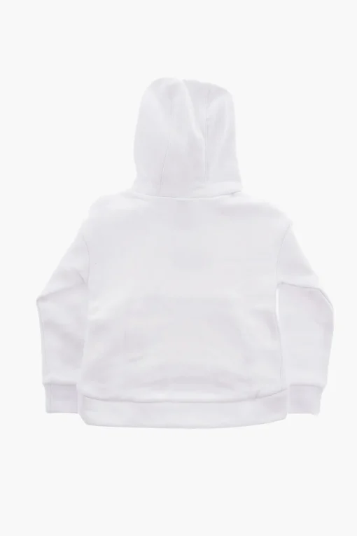 Felpa a Tinta Unita in Cotone Garzato con Maxi Tasca a Toppa>Nike KIDS Best