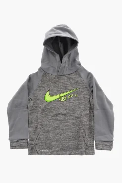 Felpa Active Bicolore con Stampa Logo>Nike KIDS Discount