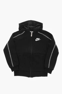 Outlet Felpa AMPLIFY in Cotone Garzato con Cappuccio Bambino Abbigliamento