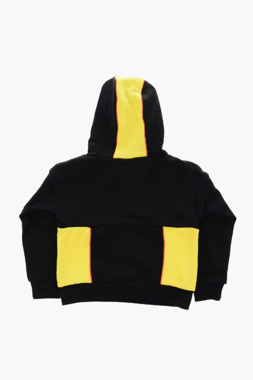 Felpa Bicolore con Cappuccio e Stampa Frontale>Nike KIDS Outlet