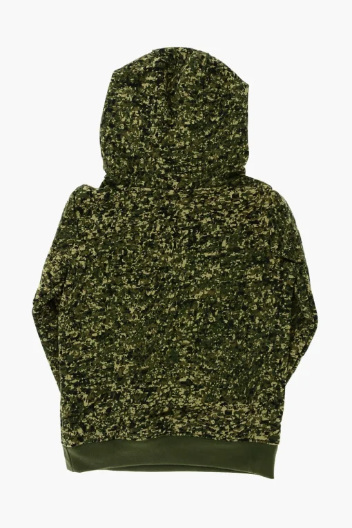 Outlet Felpa Camouflage con Cappuccio Bambino Abbigliamento