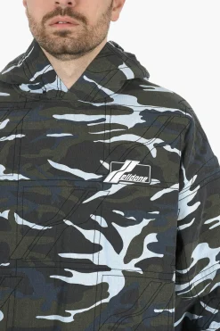Felpa Camouflage con Cappuccio></noscript>We11done New
