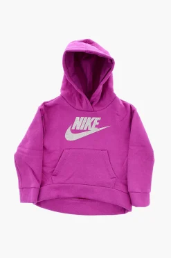 Felpa con Cappuccio e Logo Glitterato>Nike KIDS Online