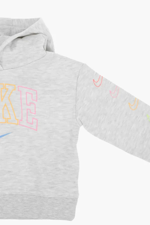 Hot Felpa con Cappuccio e Logo Colorato Abbigliamento