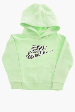 Best Felpa con Cappuccio e Logo con Stampa Zebra Abbigliamento