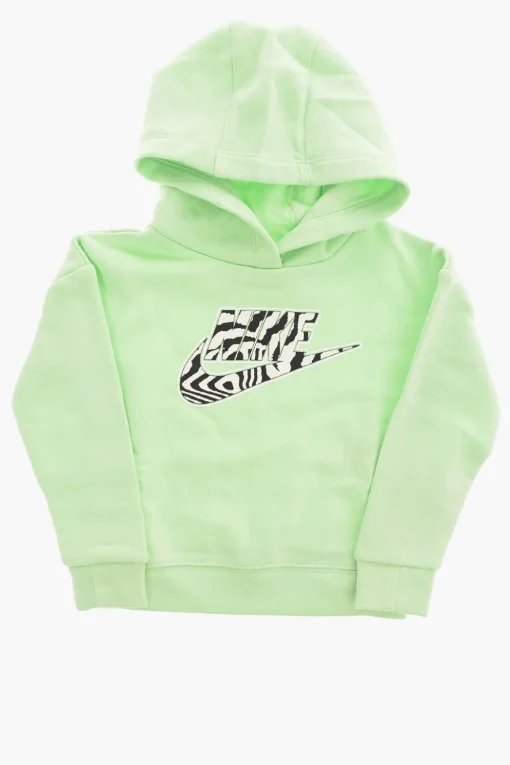 Best Felpa con Cappuccio e Logo con Stampa Zebra Abbigliamento