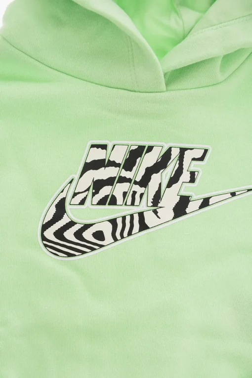 Best Felpa con Cappuccio e Logo con Stampa Zebra Abbigliamento