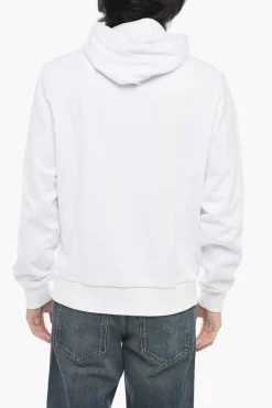 Outlet Felpa Con Cappuccio S-GINN-HOOD-K29 Con Stampa Logo Uomo Felpe