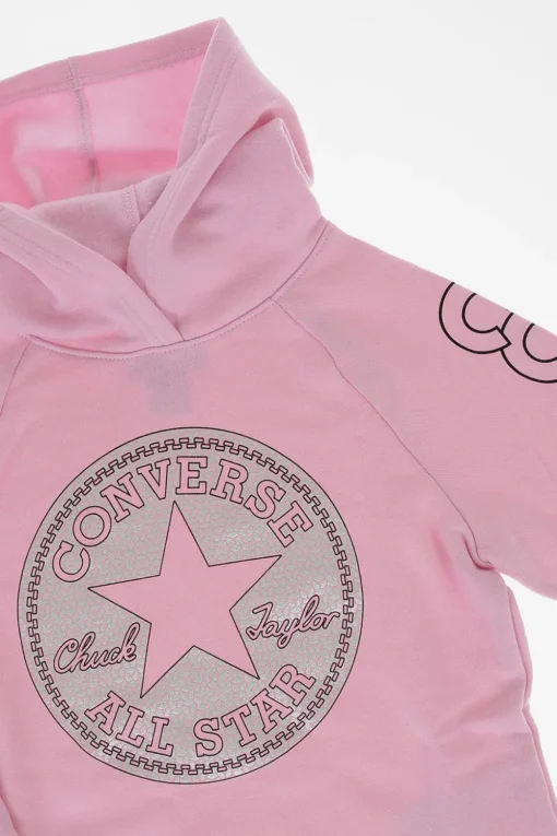 Fashion Felpa con Cappuccio Stampata Abbigliamento