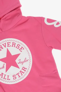 Felpa con Cappuccio Stampata>Converse KIDS Clearance