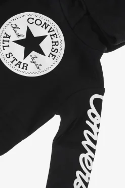 Discount Felpa con Cappuccio Stampata Abbigliamento