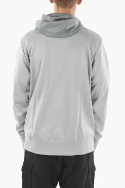 Felpa con Chiusura Zip e Banda Logata a Contrasto>Nike Hot