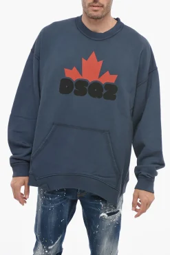 Sale Felpa Cool con Stampa Logo Uomo Felpe