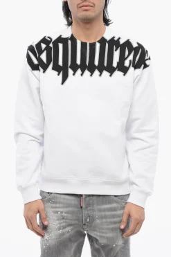 Outlet Felpa Cool Fit GOTHIC in Cotone Garzato Uomo Felpe