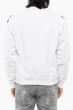Outlet Felpa Cool Fit GOTHIC in Cotone Garzato Uomo Felpe