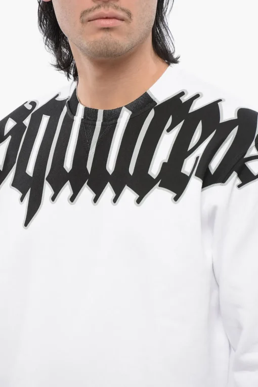 Outlet Felpa Cool Fit GOTHIC in Cotone Garzato Uomo Felpe