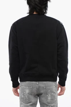 Outlet Felpa Cool Fit GOTHIC in Cotone Garzato Uomo Felpe