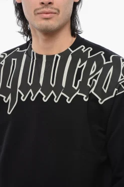 Outlet Felpa Cool Fit GOTHIC in Cotone Garzato Uomo Felpe