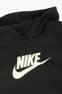 New Felpa Crop Stampata Abbigliamento