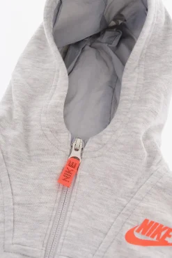Clearance Felpa DIGITAL ESCAPE con Cappuccio e Dettagli in Nylon Bambino Abbigliamento