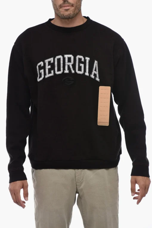 Felpa GEORGIA Ricamata>4SDesigns Discount