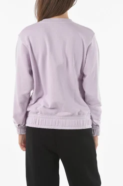 Felpa Girocollo con Stampa Logo>Nike Discount