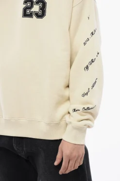 Felpa Girocollo 23 In Cotone Garzato Skate-Fit></noscript>Off-White Outlet