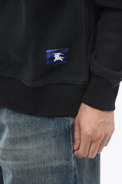 Felpa Girocollo con Patch EDK>Burberry Sale