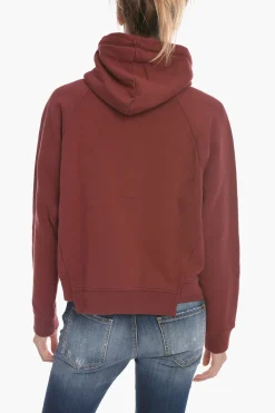 Sale Felpa Girocollo DAN DEAN con Stampa Donna Felpe