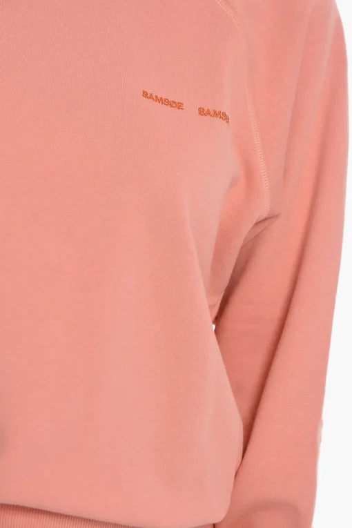 Felpa Girocollo GITTA Con Ricamo Laterale logo>Samsoe Samsoe Sale