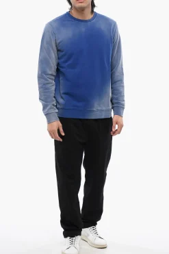 Felpa Girocollo In Cotone Garzato></noscript>Altea New