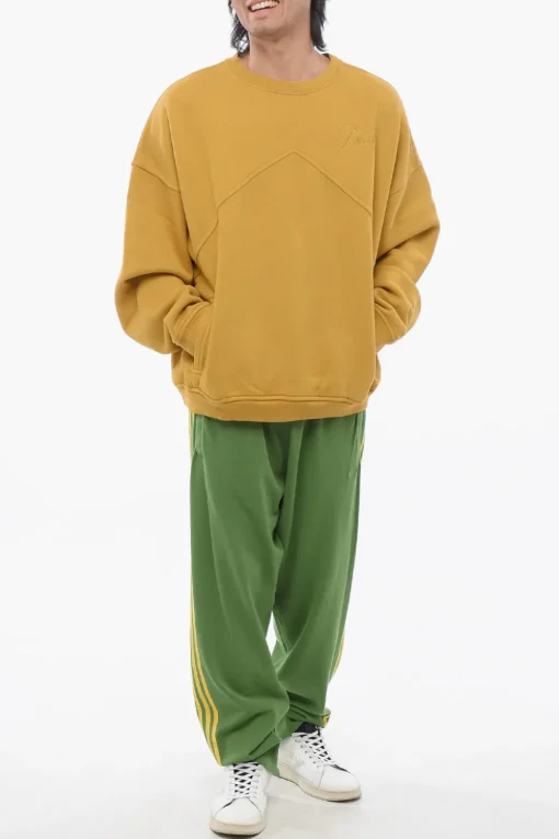 Felpa Girocollo In Cotone Felpato con Due Tasche>Rhude Clearance