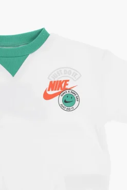 Felpa Girocollo in Misto Cotone Felpato>Nike KIDS Outlet