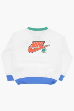 Felpa Girocollo in Misto Cotone Felpato></noscript>Nike KIDS Outlet