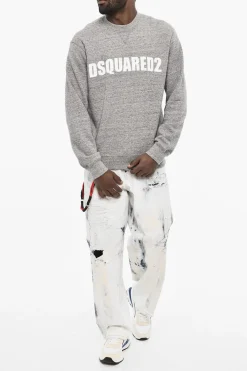 Felpa Girocollo In Strass All-Over></noscript>Dsquared2 Discount