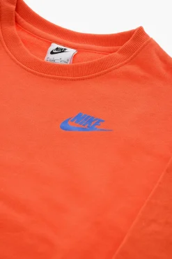 Felpa Girocollo in Tinta unita con Stampe in Rilievo>Nike KIDS Online