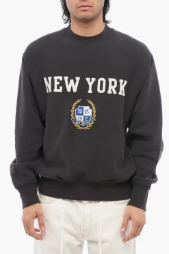 Felpa Girocollo NEW YORK In Cotone Felpato Con Ricamo>Champion Online