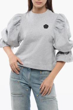 Felpa Girocollo SEAL Con Maniche Puff>Viktor & Rolf Online