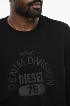 Felpa Girocollo S-GINN LOGO E17 in Cotone Garzato></noscript>Diesel Hot