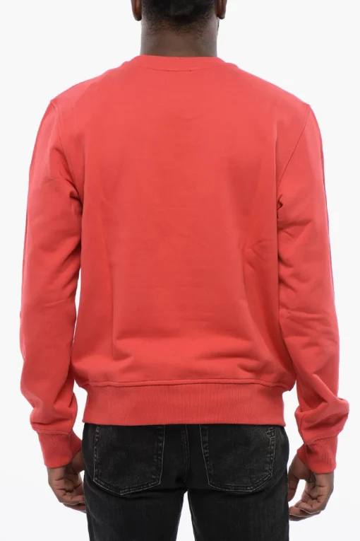 Felpa Girocollo S-GINN-DIV in Cotone Leggero>Diesel Hot