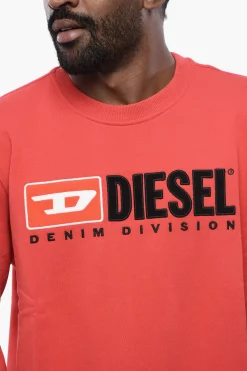 Felpa Girocollo S-GINN-DIV in Cotone Leggero></noscript>Diesel Hot