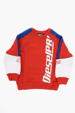 Felpa Girocollo SNOCK Color Block>Diesel Kids Discount