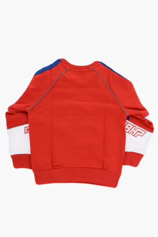 Felpa Girocollo SNOCK Color Block>Diesel Kids Discount
