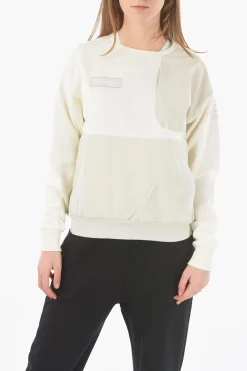 Felpa Girocollo UTILITY BRUSHED BACK in Doppio Tessuto con Maxi Tasca>Converse Sale