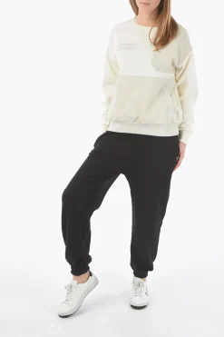 Felpa Girocollo UTILITY BRUSHED BACK in Doppio Tessuto con Maxi Tasca></noscript>Converse Sale