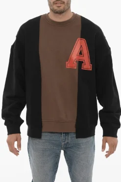 Felpa Girocollo VARSITY in Cotone Felpato>Ambush Fashion