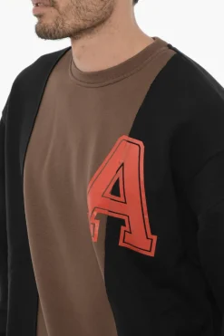 Felpa Girocollo VARSITY in Cotone Felpato></noscript>Ambush Fashion