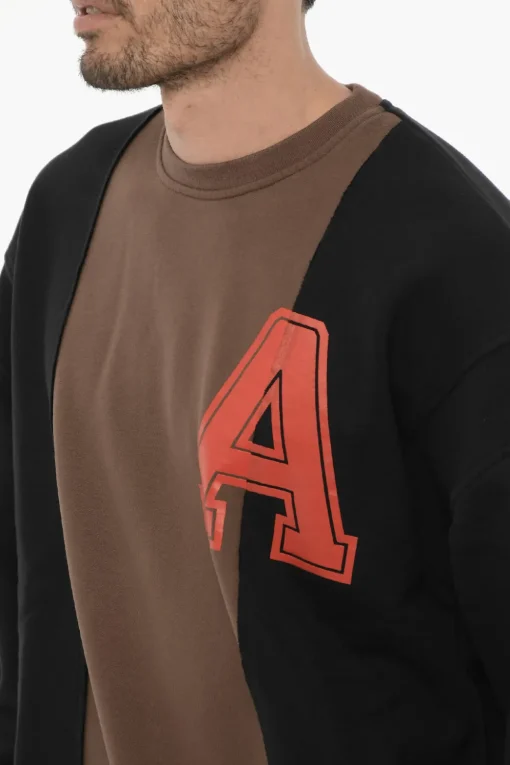 Felpa Girocollo VARSITY in Cotone Felpato>Ambush Fashion