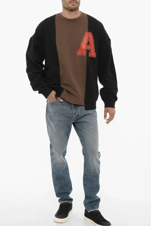 Felpa Girocollo VARSITY in Cotone Felpato>Ambush Fashion