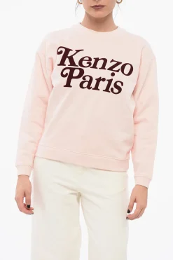 Felpa Girocollo VERDY con Logo Floccato>Kenzo Best
